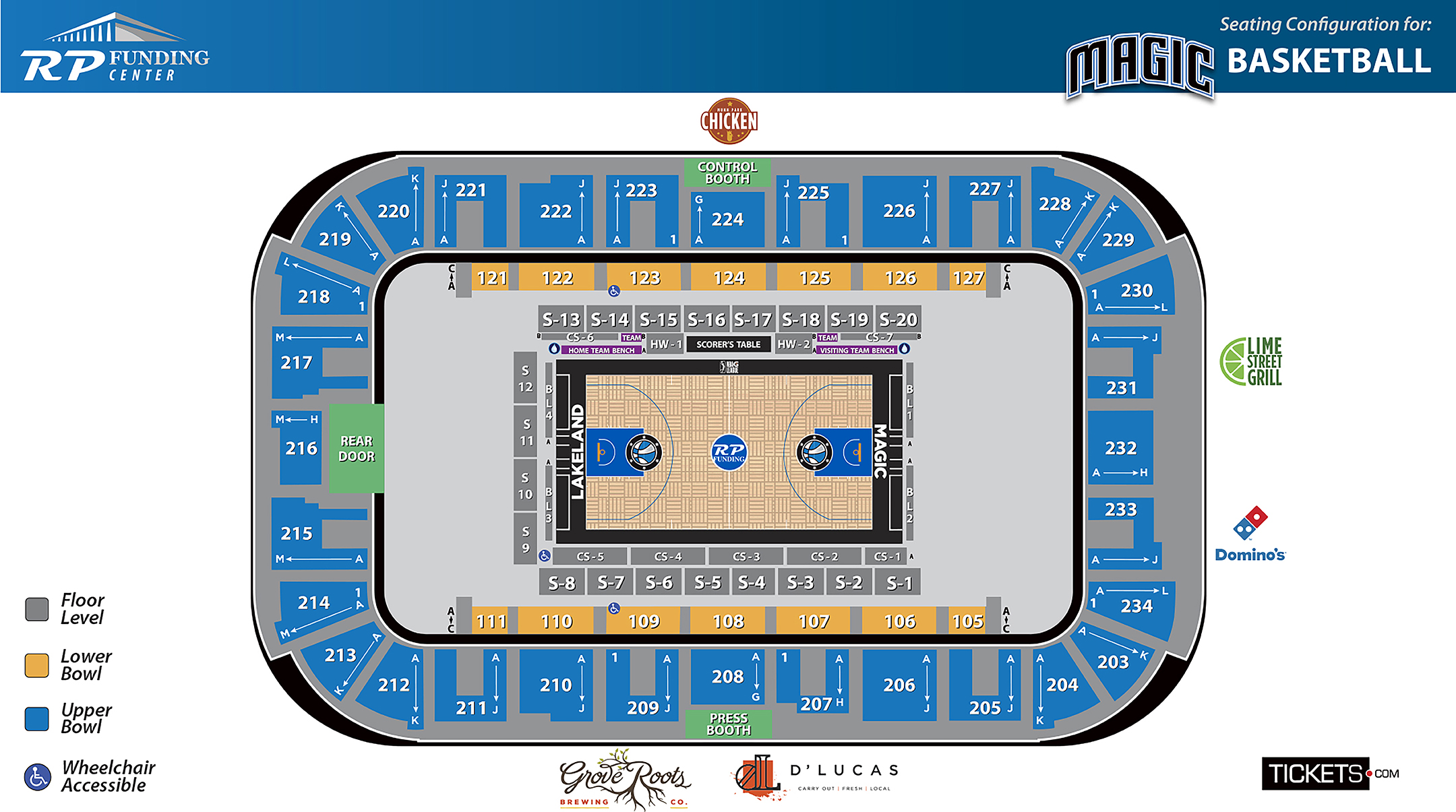 Center Stage Baltimore Seating Chart